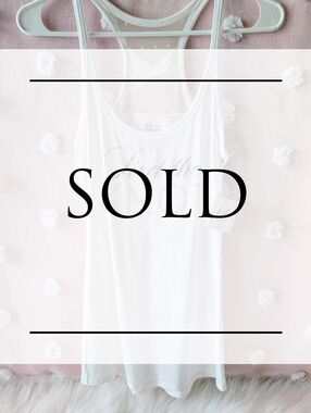 SOLD** Victoria Secret, I Do, Tank Top, Women's Small, New With Tags